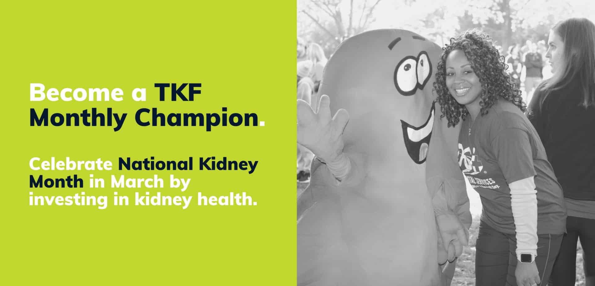 Monthly Giving Campaign Tennessee Kidney Foundation